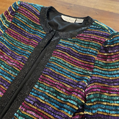 Vtg laurence kazar - kazar, sequin