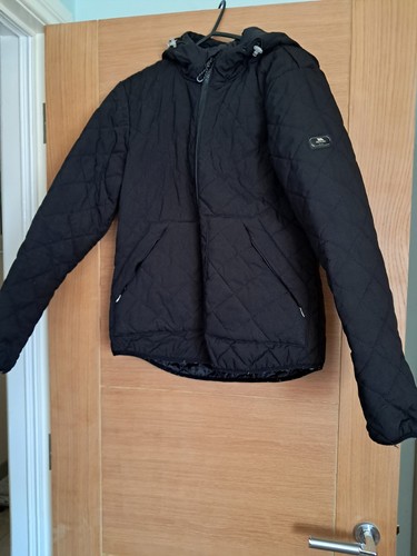 Trespass black padded hooded - trespass,