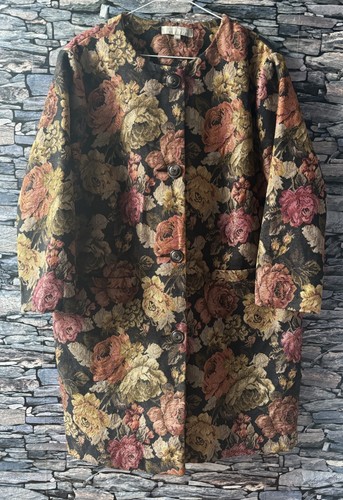 Anthology tapestry coat floral - coat,